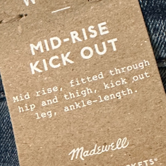 NWT Madewell Petite Jean - Picture 10 of 11